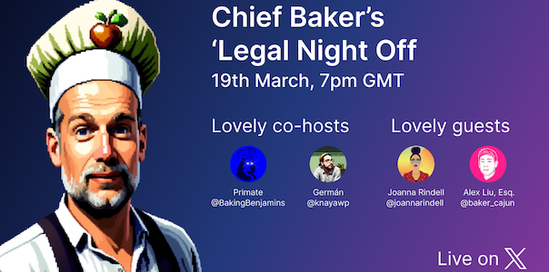 Post: Chief Baker's 'Legal Night Off